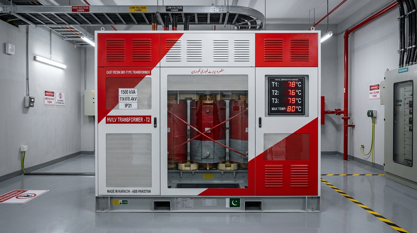 Cast Resin Dry-Type Transformers for Plazas & Hospitals — TransfoLine