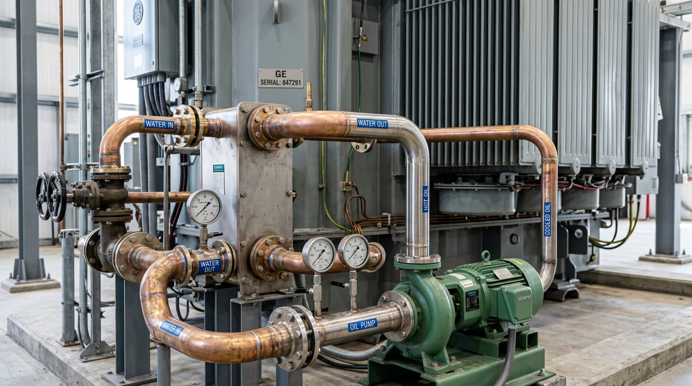 Furnace Transformer OFWF Water Cooling Care