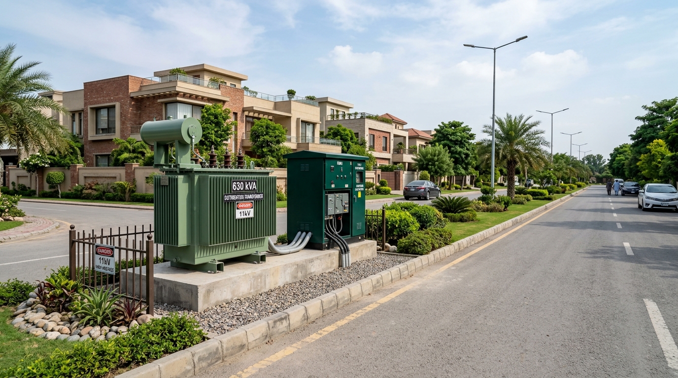 Turnkey Electrification for Housing Societies in Pakistan — TransfoLine