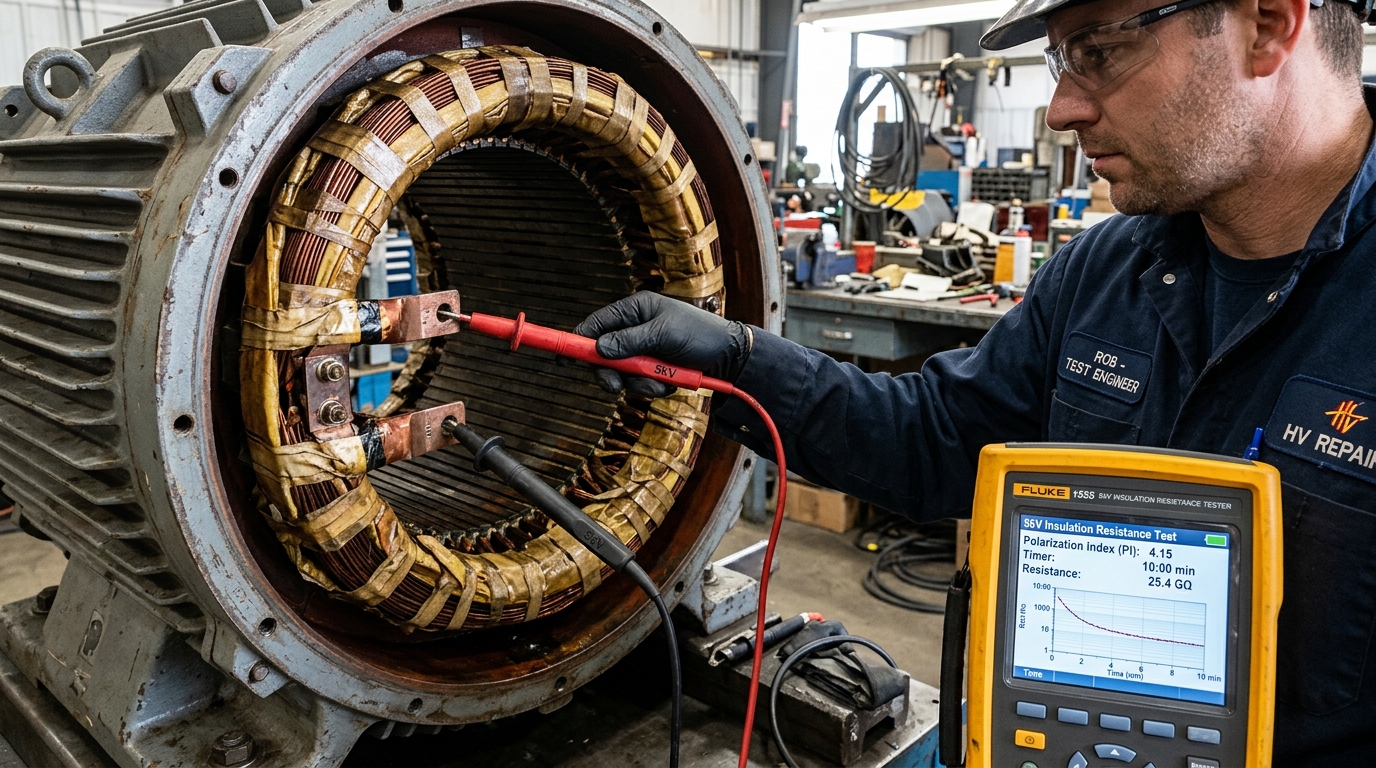 Polarization Index (PI) Test Guide for Motors & Transformers in Pakistan — TransfoLine