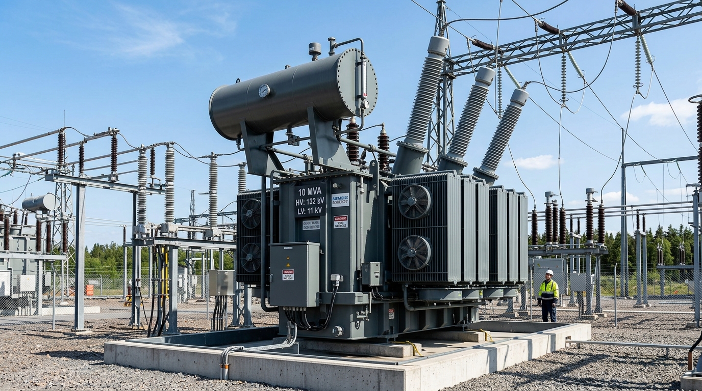 High Voltage Power Transformers 132kV in Pakistan
