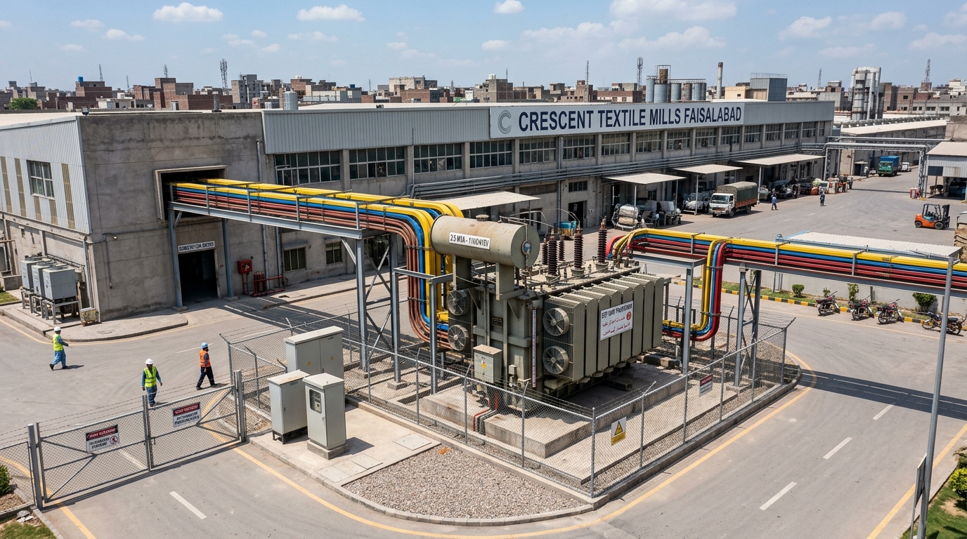 2–6 MVA Power Transformers for Textile Mills in Pakistan — TransfoLine